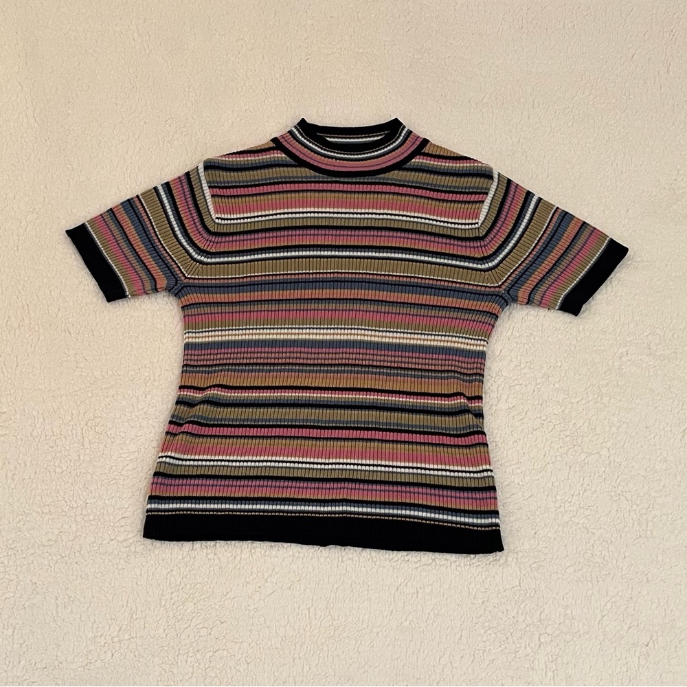 Sag Harbor Vintage Mock Turtleneck